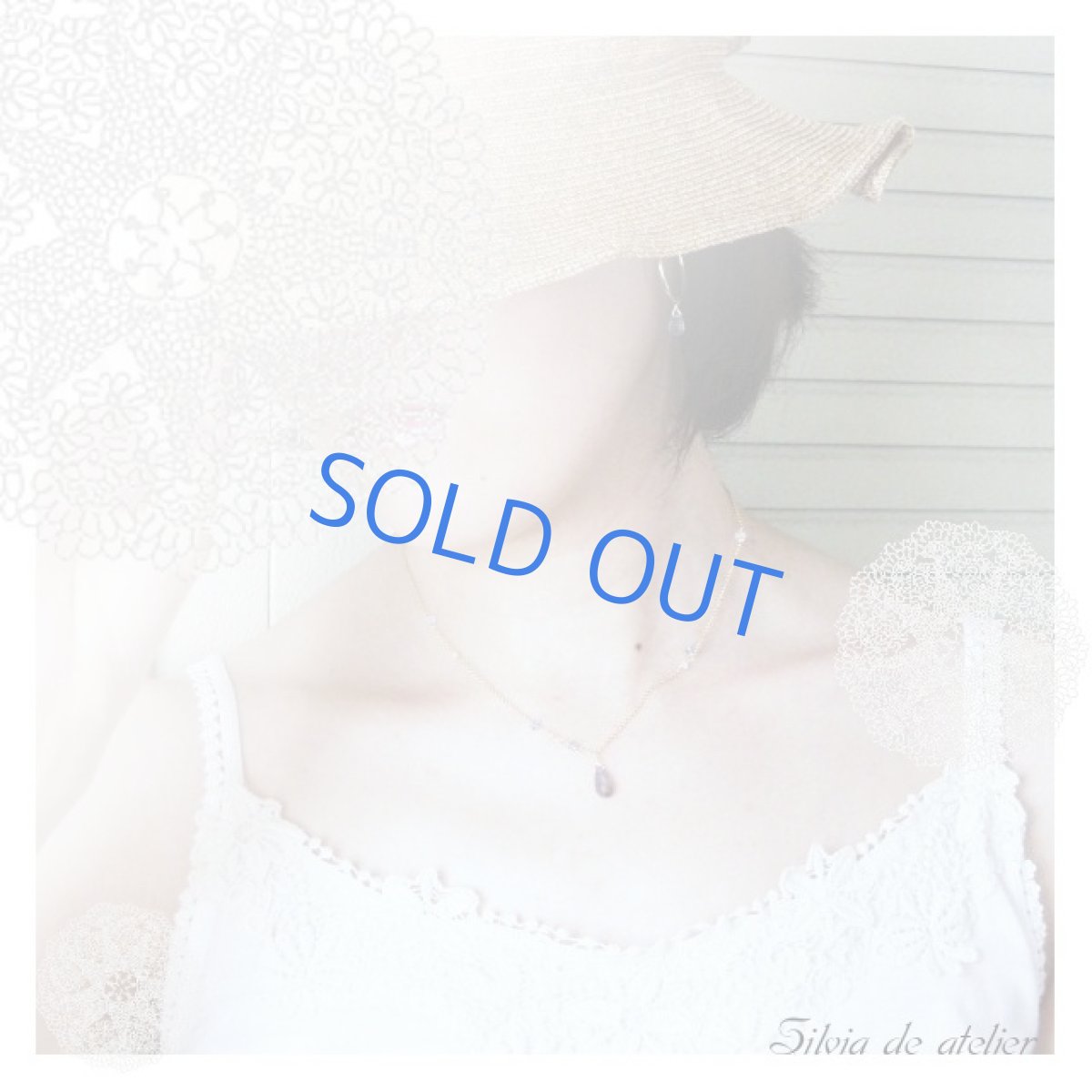 画像2: ラブラドライト デザイン14kgfネックレス (2)