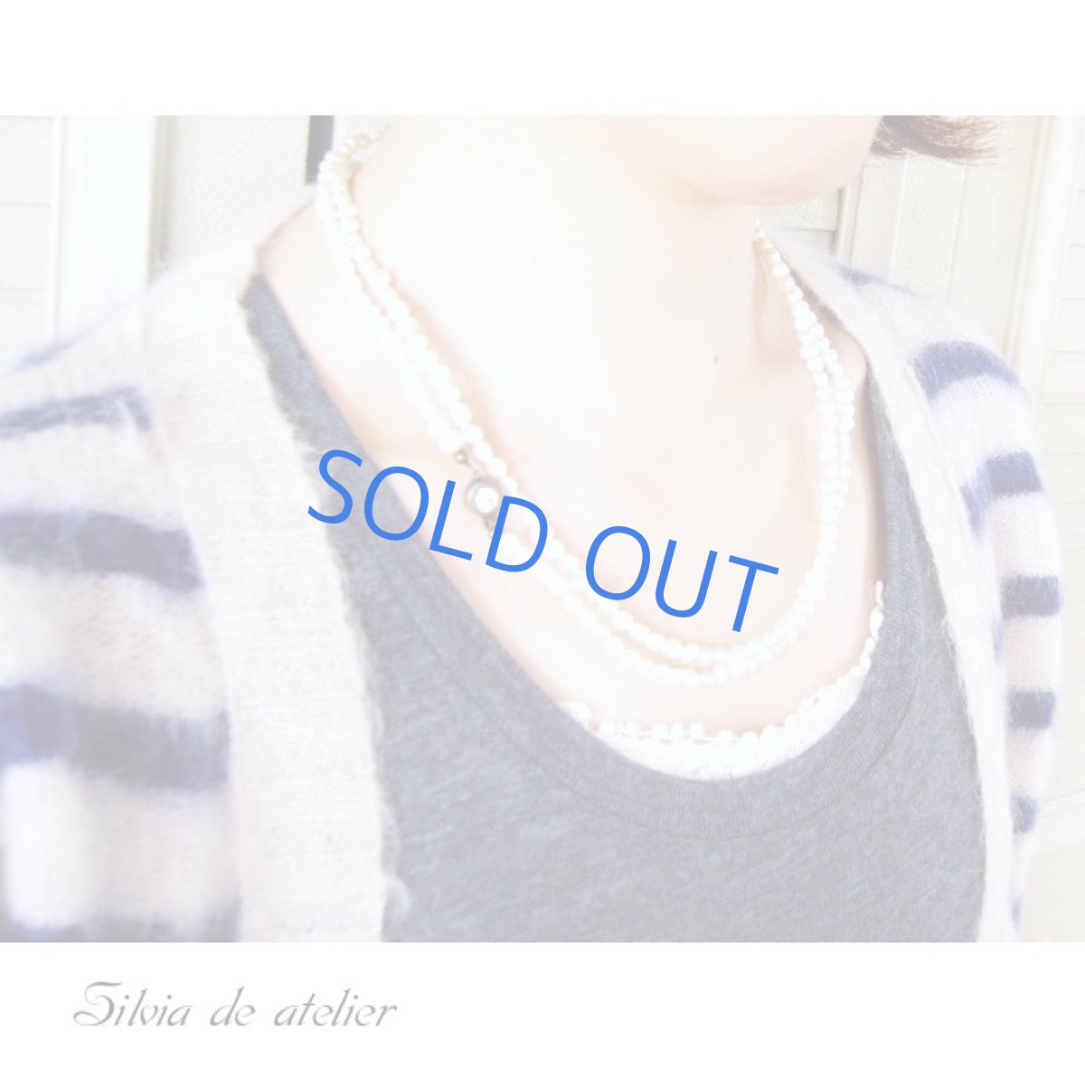 画像5: 2WAY淡水パール ロングネックレス (5)