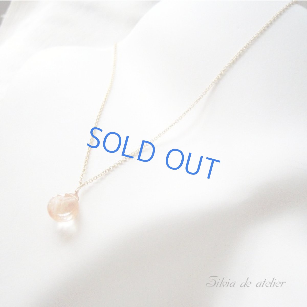 画像2: レッドルチルクォーツ 一粒14kgfネックレス (2)