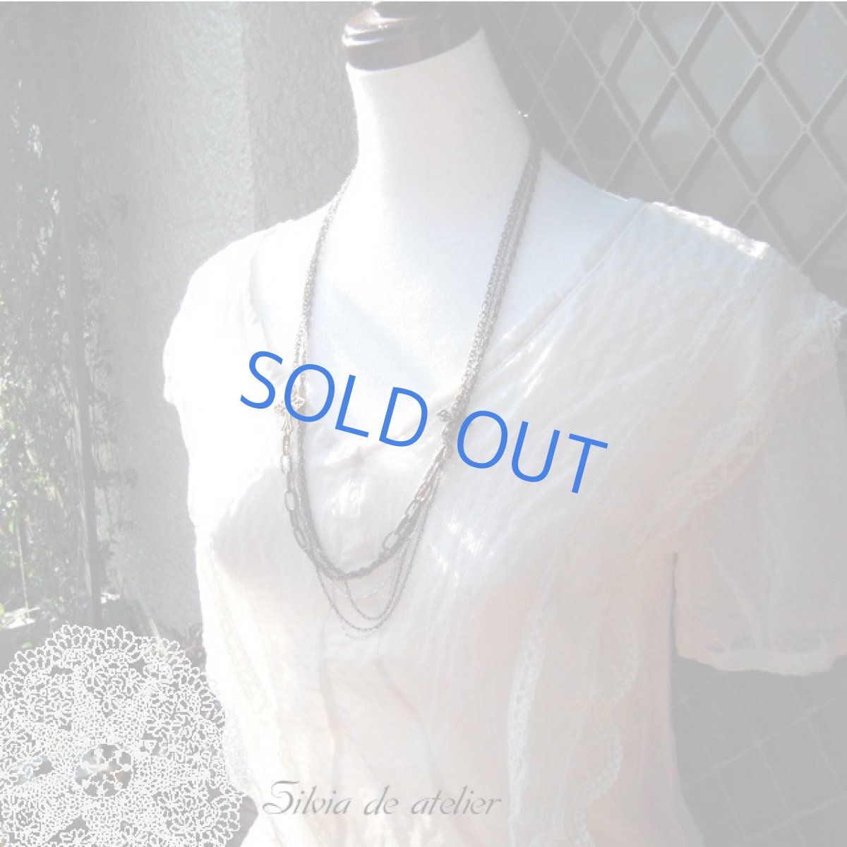 画像4: ダブルクロス3WAY ロングネックレス (4)