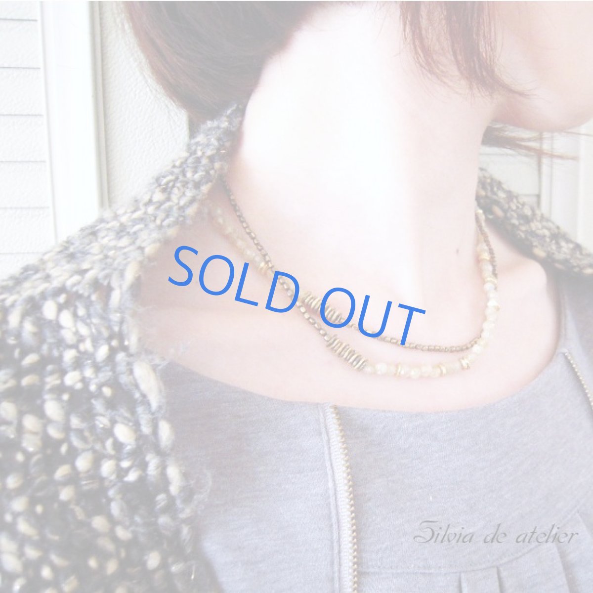 画像4: 5WAY グロシュラーガーネット ロングネックレス&多連ブレスレット(レオパード柄シェルチャーム付) (4)