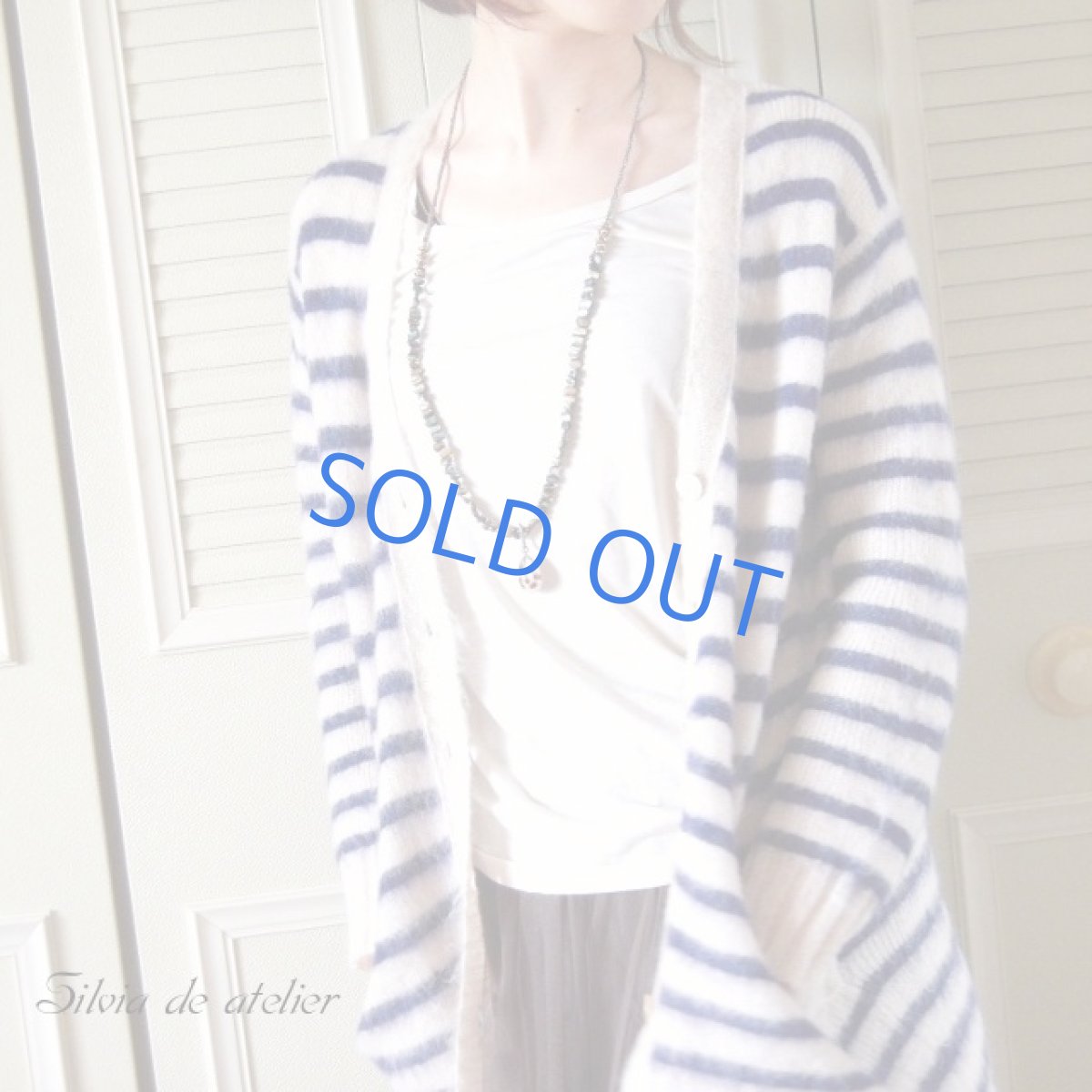 画像3: 5WAY 横長アバロンシェル ロングネックレス&多連ブレスレット(レオパード柄シェルチャーム付) (3)