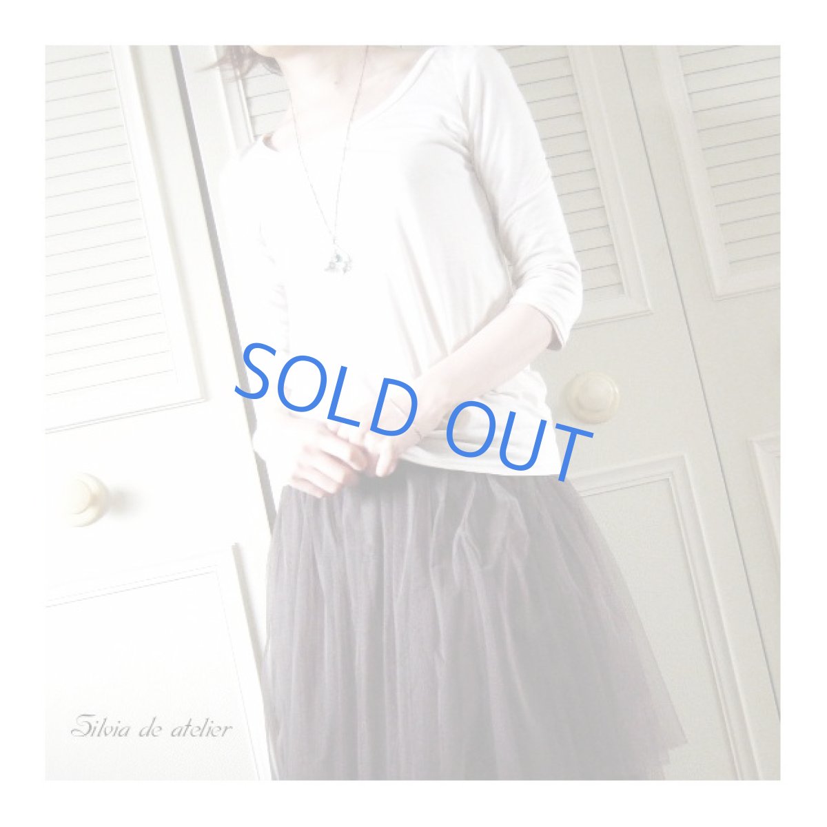 画像2: ガーリーチャーム　グリーンオニキス　ロングネックレス (2)