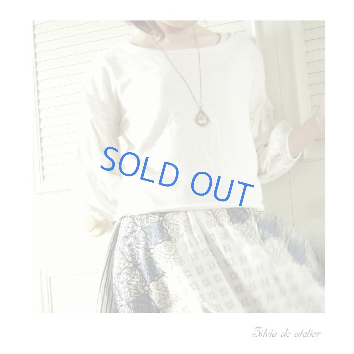 画像3: ガーリーチャーム オレンジムーンストーン ロングネックレス (3)