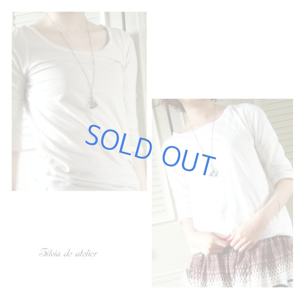 画像3: ガーリーチャーム　グリーンオニキス　ロングネックレス (3)