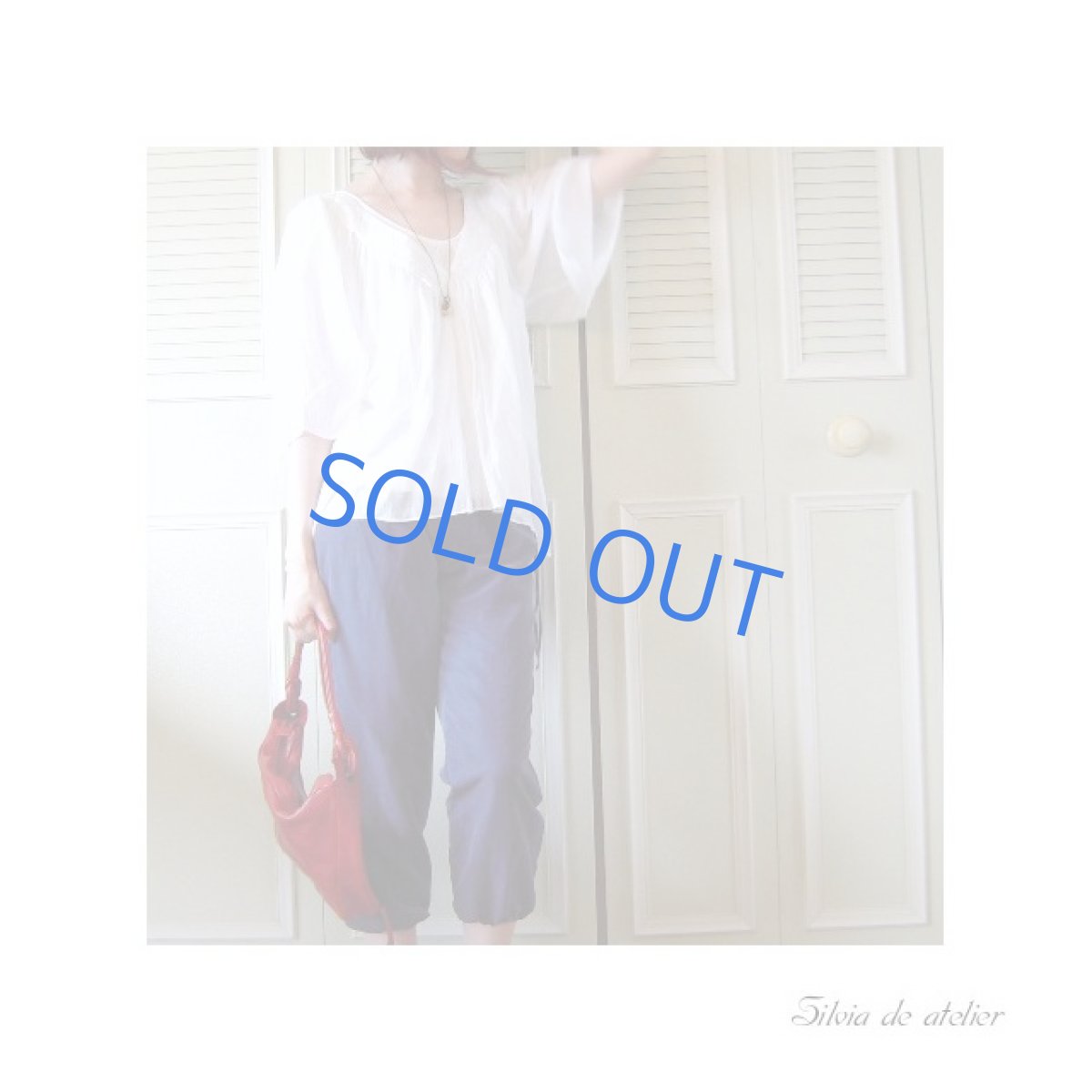 画像2: シトリン×クリスタル　ロングネックレス (2)