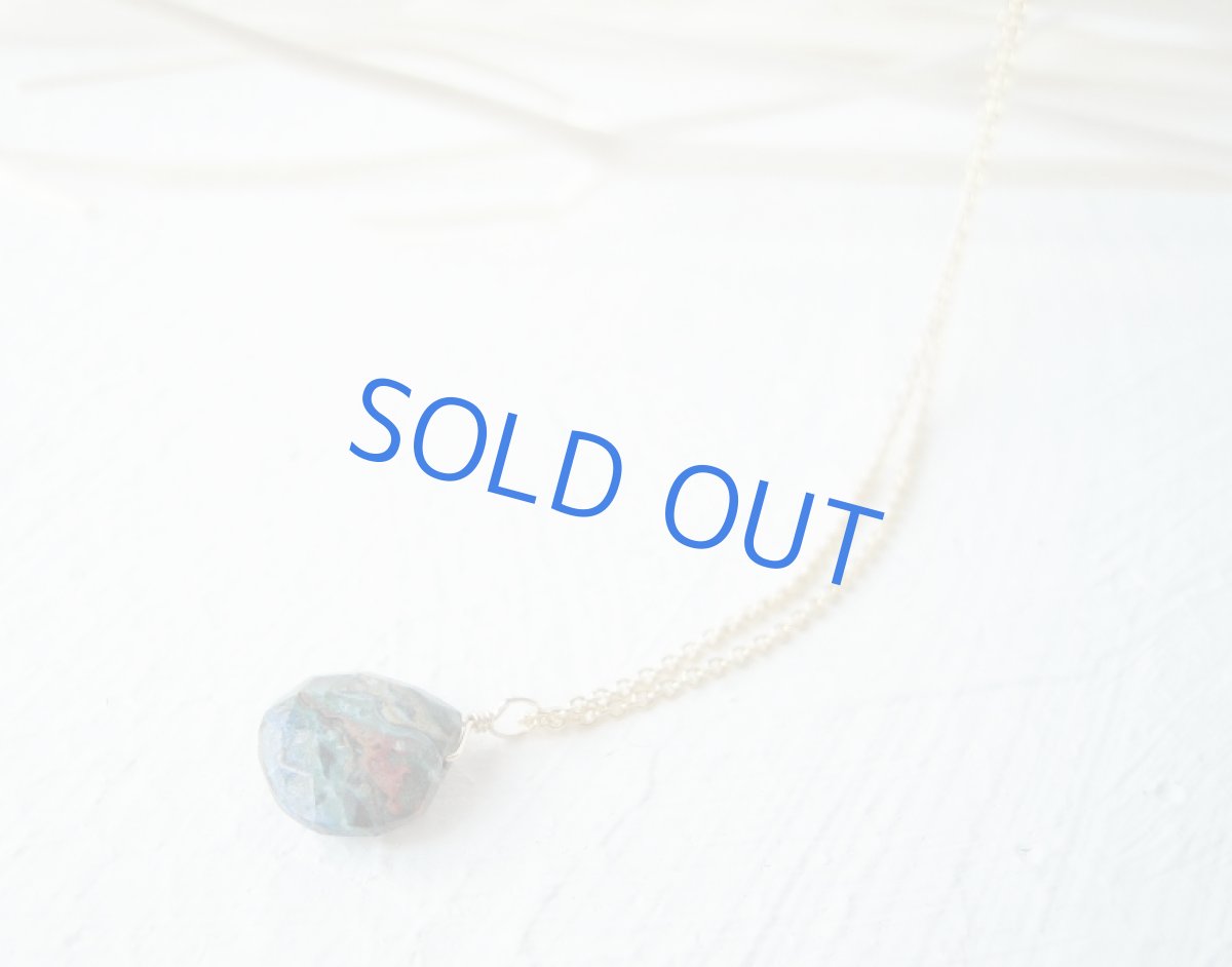 画像3: レインボーカルシリカマロンドロップ 14kgf製ネックレス (3)