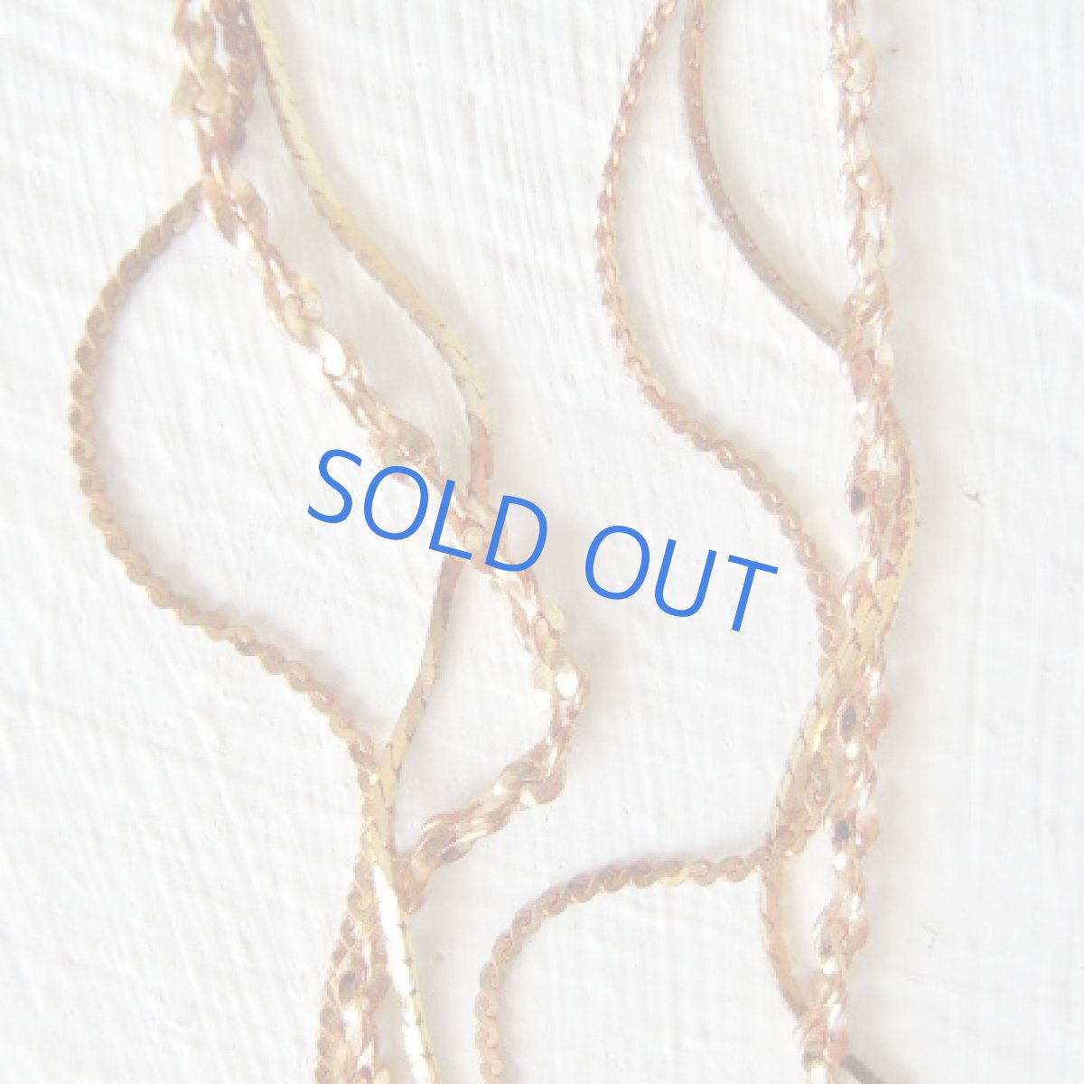 画像4: 宝石質パステルストーン コパーカラー スーパーロングネックレス (4)