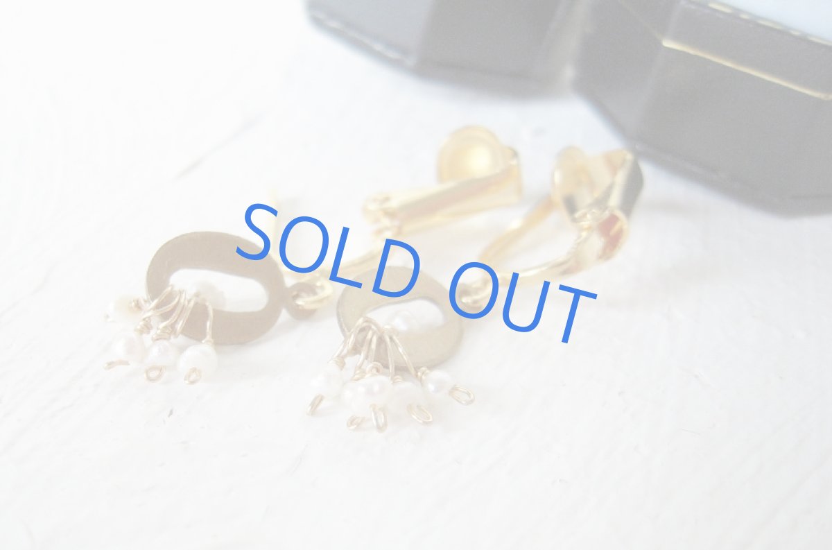 画像2: ゼロリング×ケシパール ピアス風イヤリング (2)