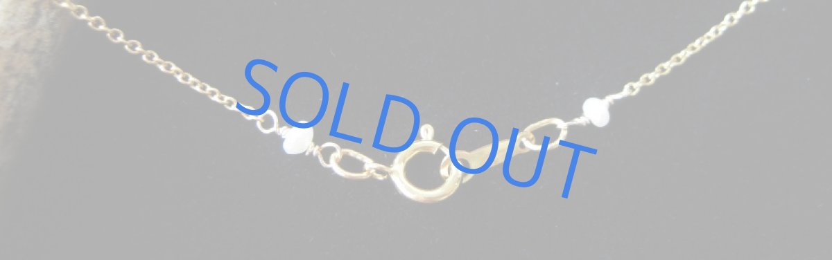 画像3: ◆1点もの◆ピンクオパール マロンドロップ一粒14kgf製ネックレス (3)