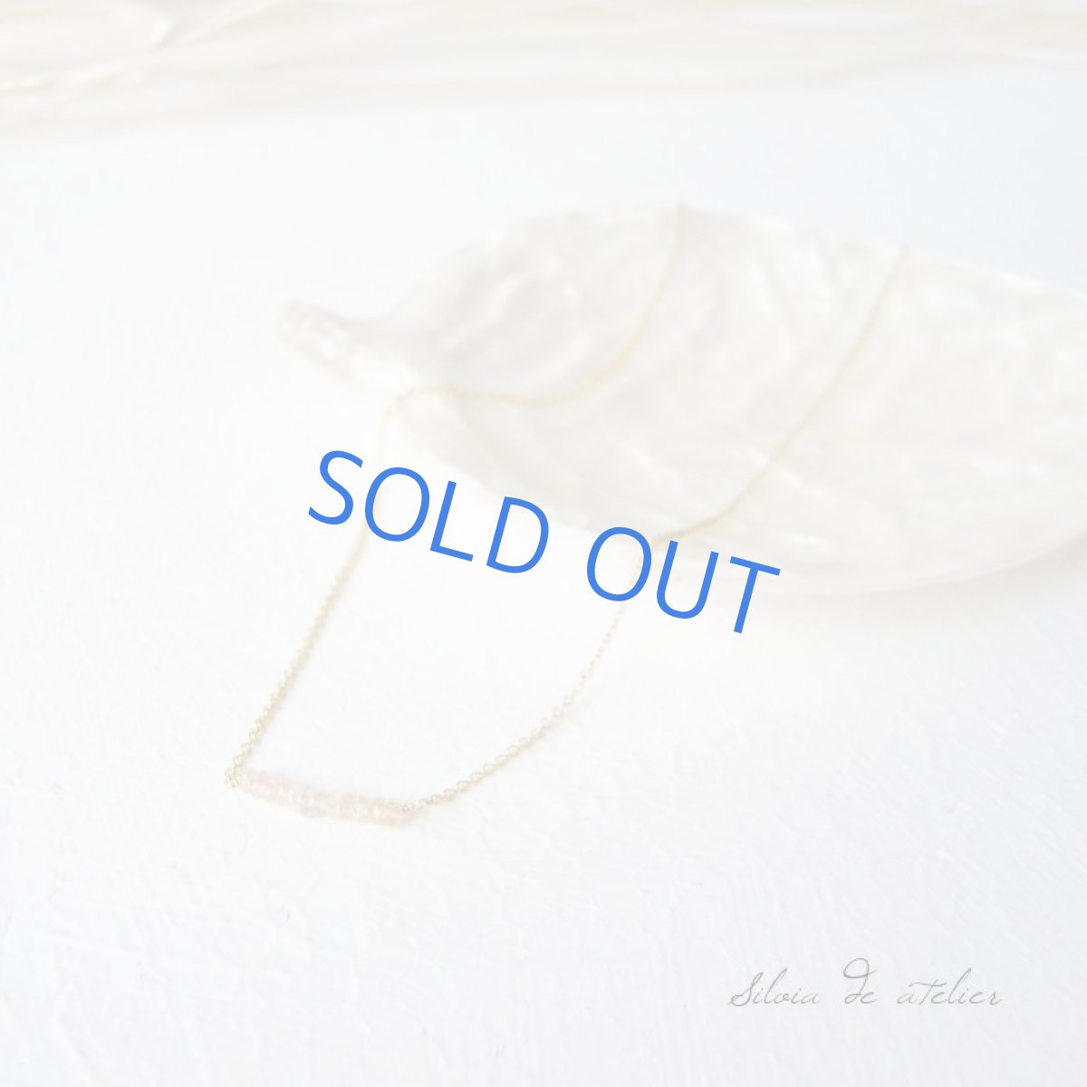 画像3: インペリアルトパーズライン スキンジュエリー14kgfネックレス (3)