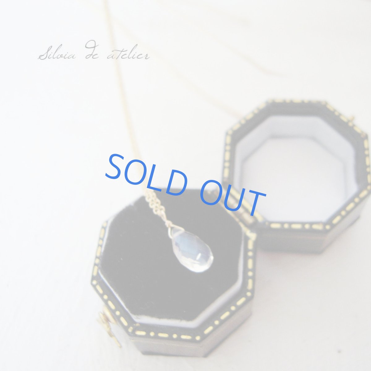 画像3: 乳白色ファイヤーオパールペアシェイプ 14kgfネックレス (3)