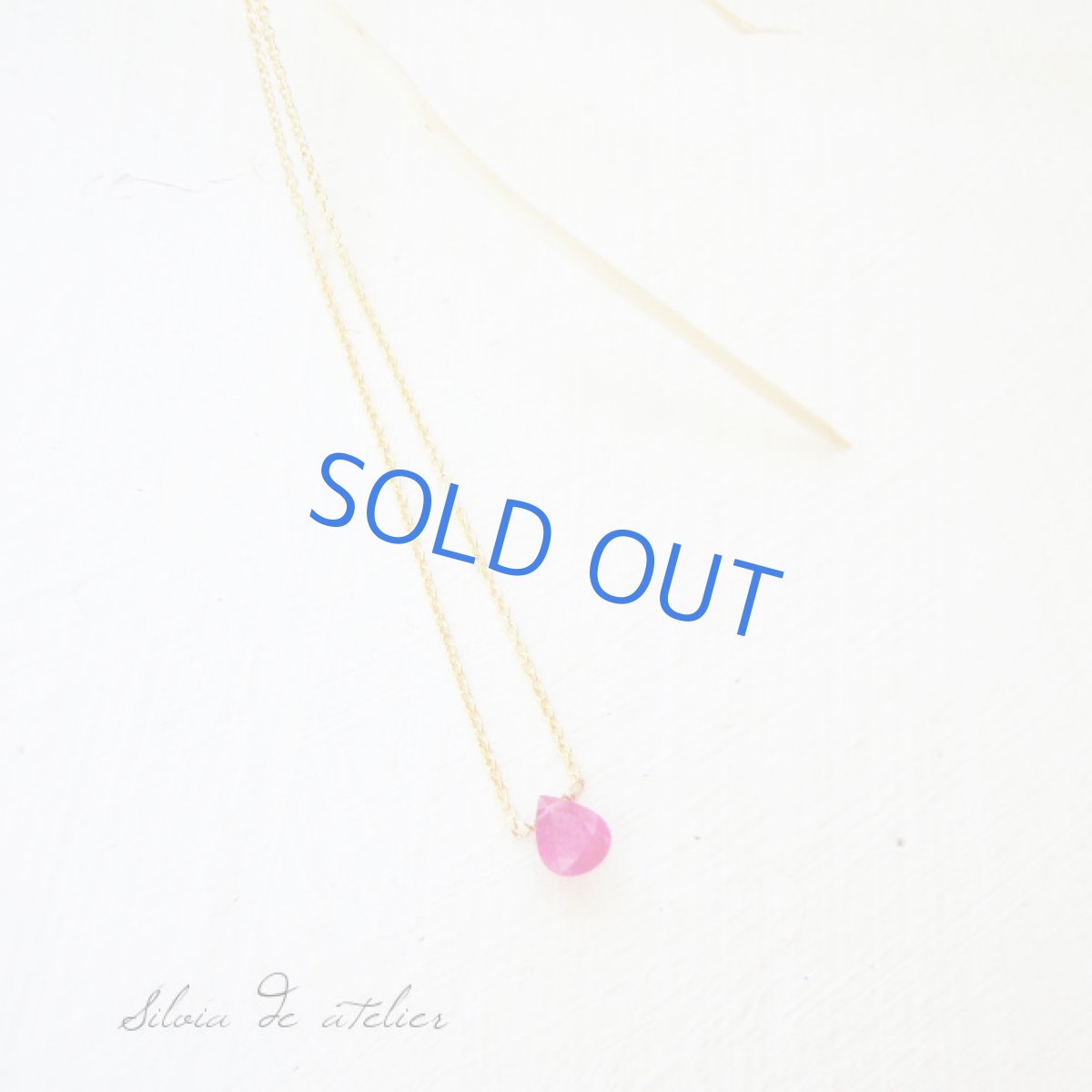 画像4: ルビーペアジェムカット 14kgfネックレス (4)