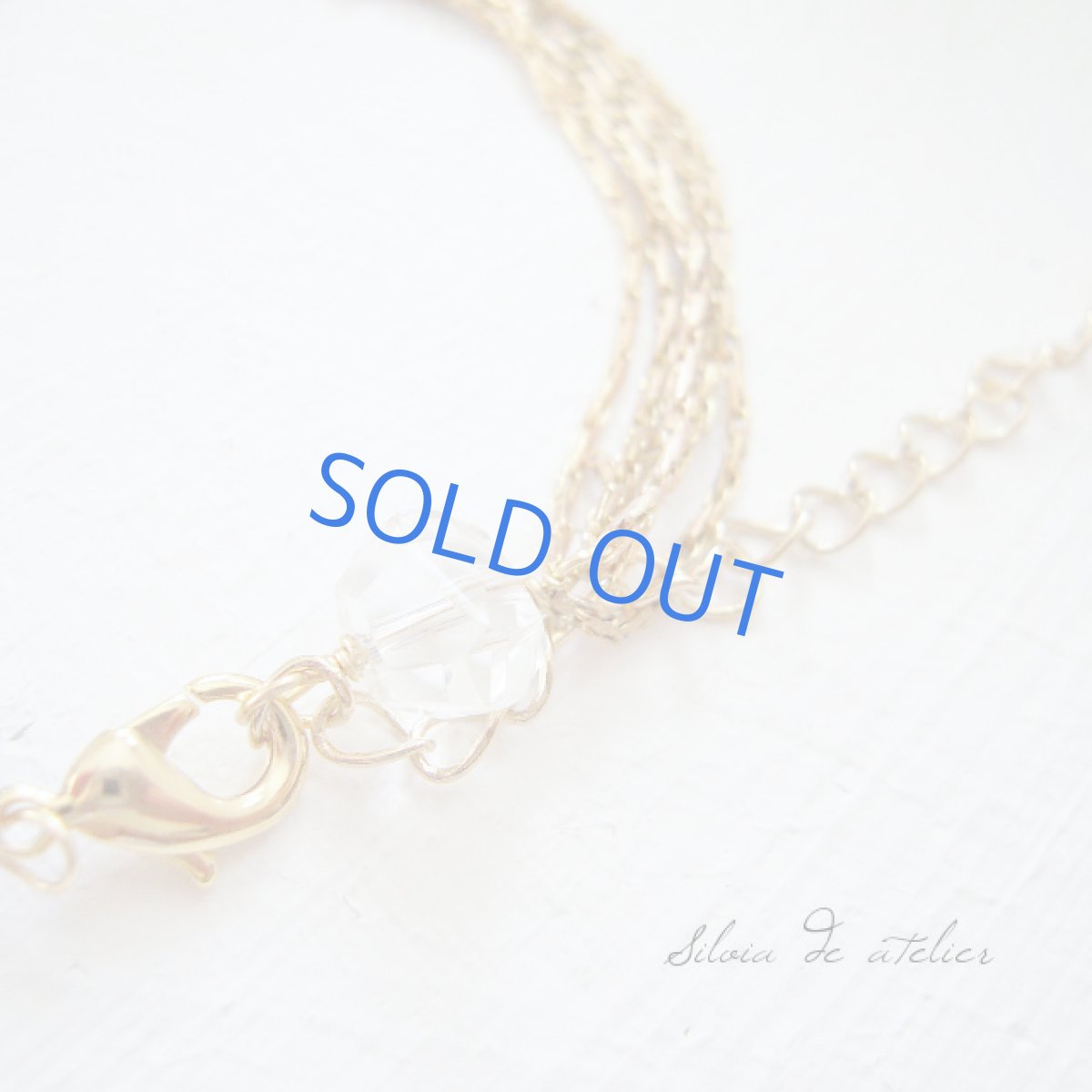 画像3: アバロンシェル 5連チェーン ブレスレット (3)