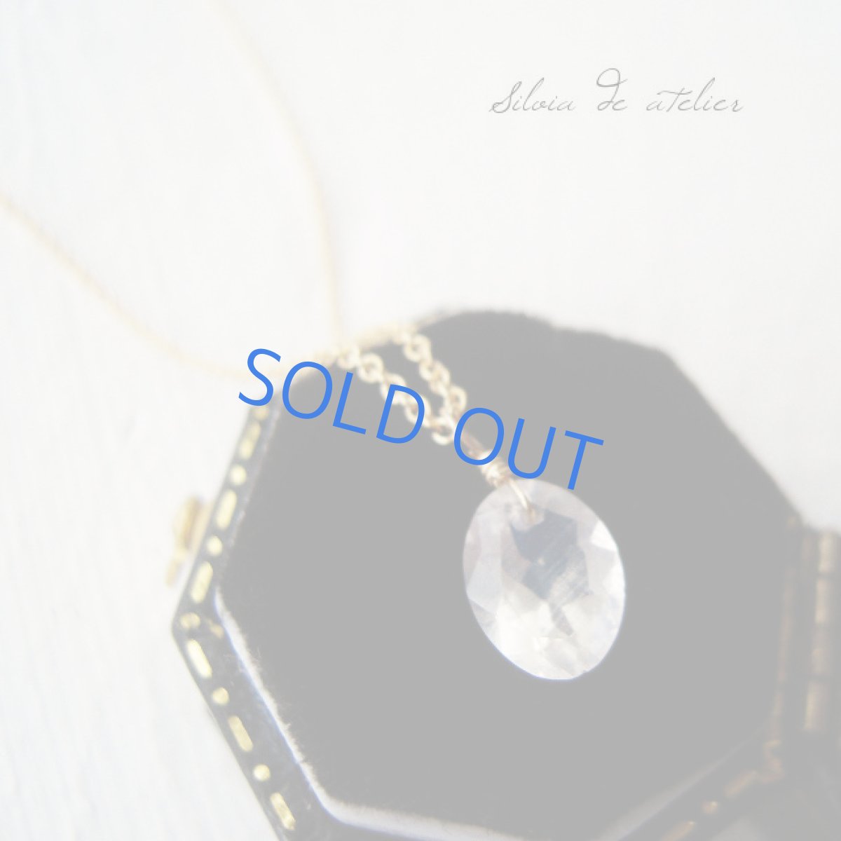 画像3: ペリステライト オーバルジェム 一粒14kgfネックレス (3)