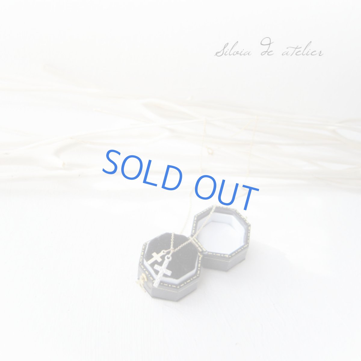 画像3: チャーム式 ダブルクロス 14kgfネックレス (3)