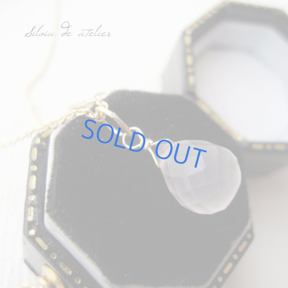 画像2: ピンクカルセドニー&インカローズ&マンダリンガーネット チャーム 14kgfネックレス (2)