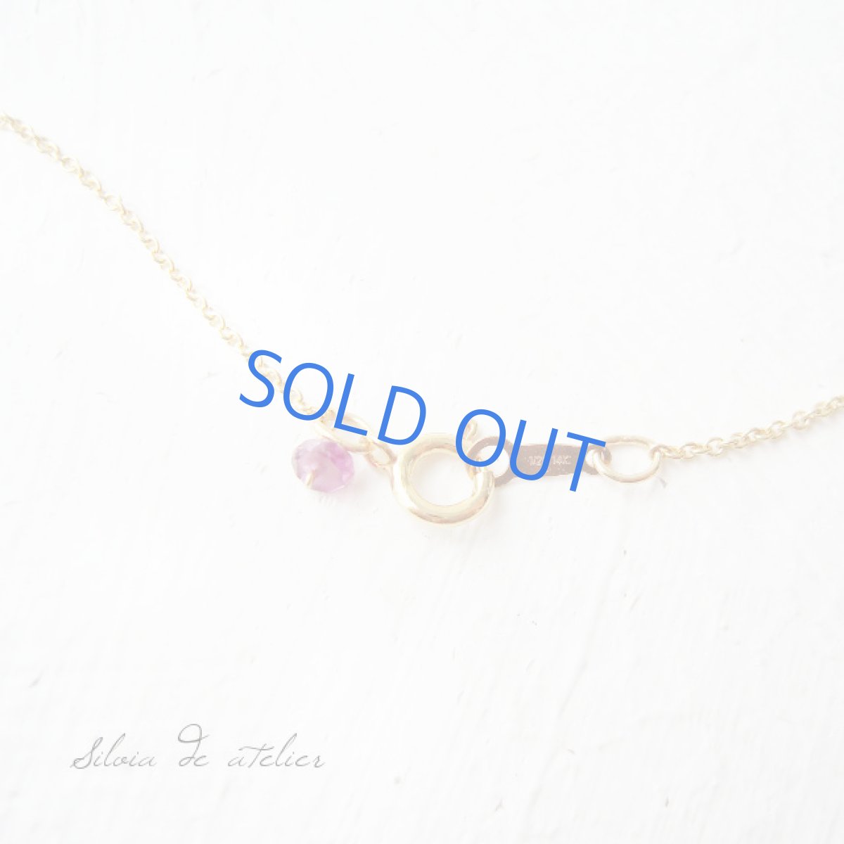 画像3: スモーキークォーツ マロンジェムカット 14kgfネックレス (3)