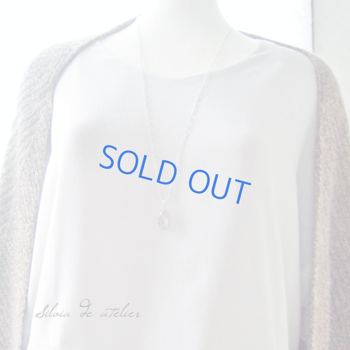 画像5: 【sizuku】AAAデンドリティッククォーツ シルバーネックレス (5)