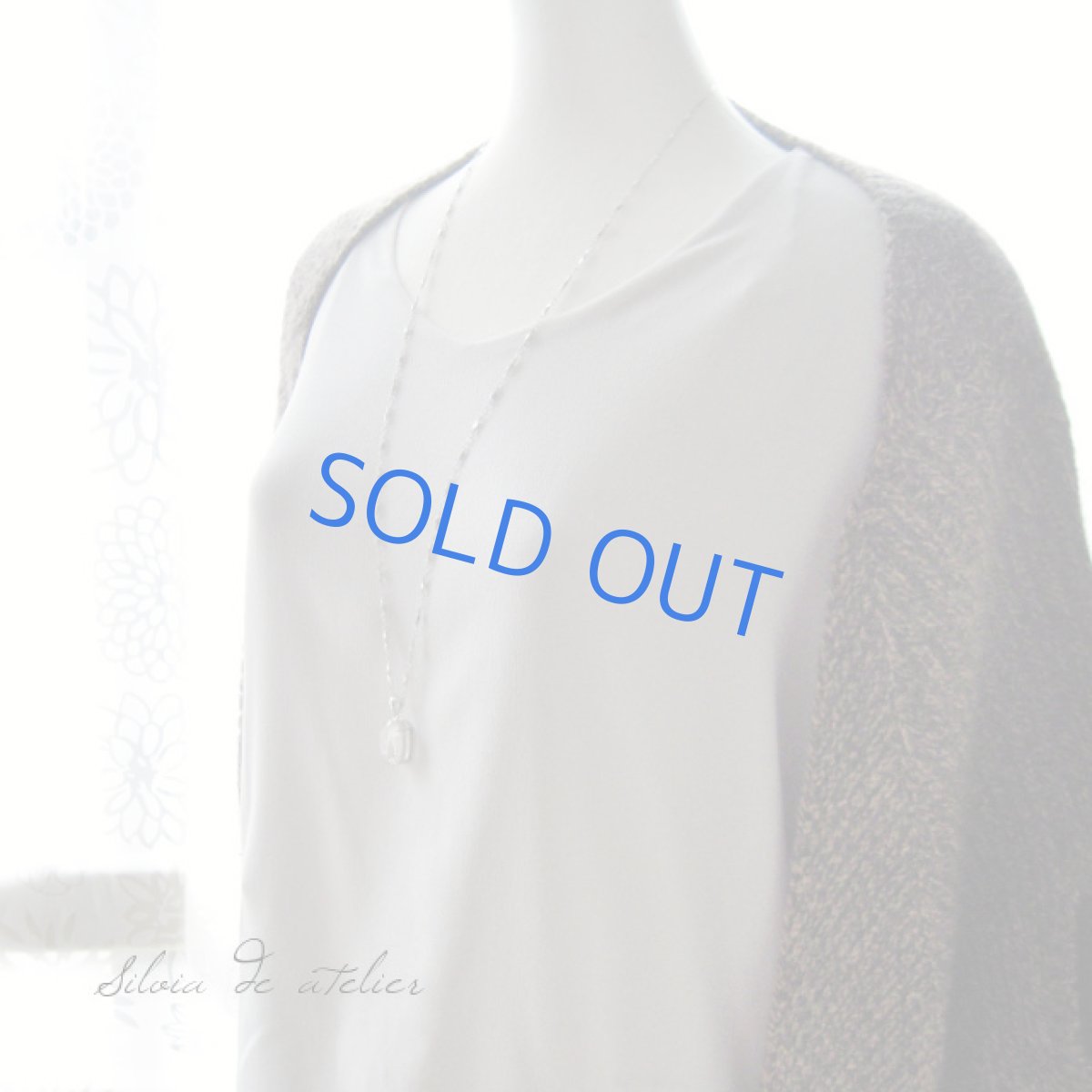 画像4: 【shida no ha】AAAデンドリティッククォーツ　シルバーネックレス (4)