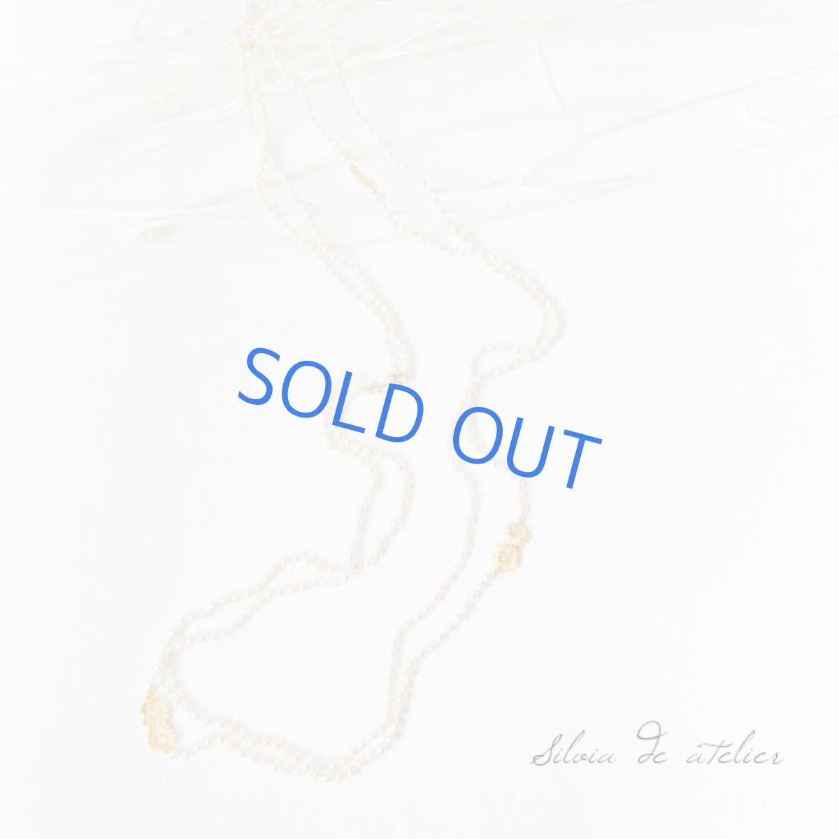 画像2: デッドストックJAPANヴィンテージ ベビーピンクパール 多連使いスーパーロングネックレス (2)