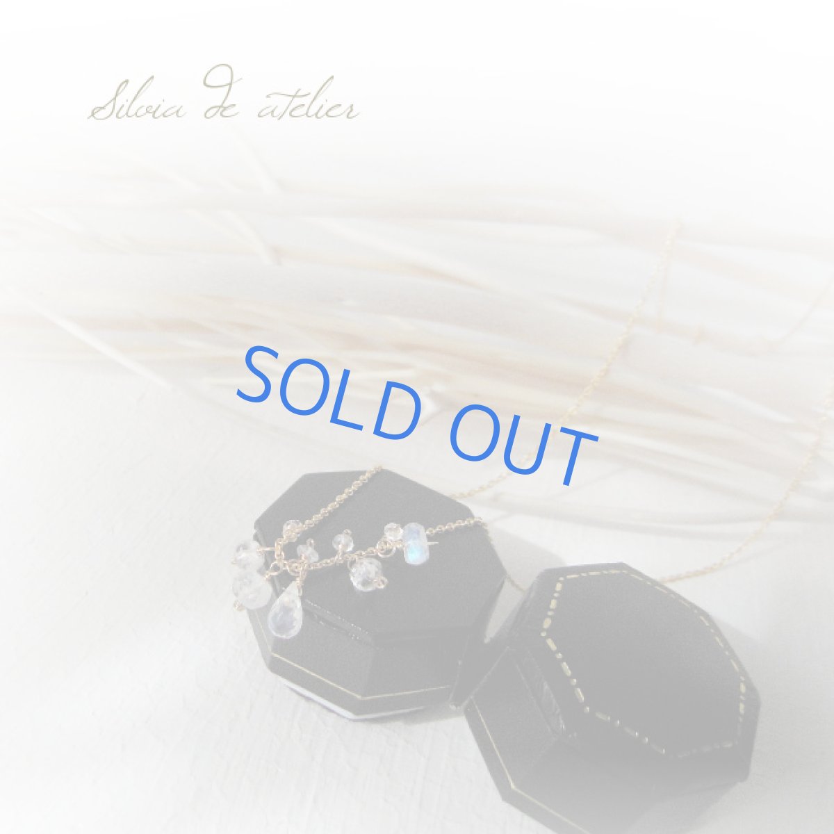 画像2: AAAムーンストーンシャンデリア 14kgfネックレス (2)