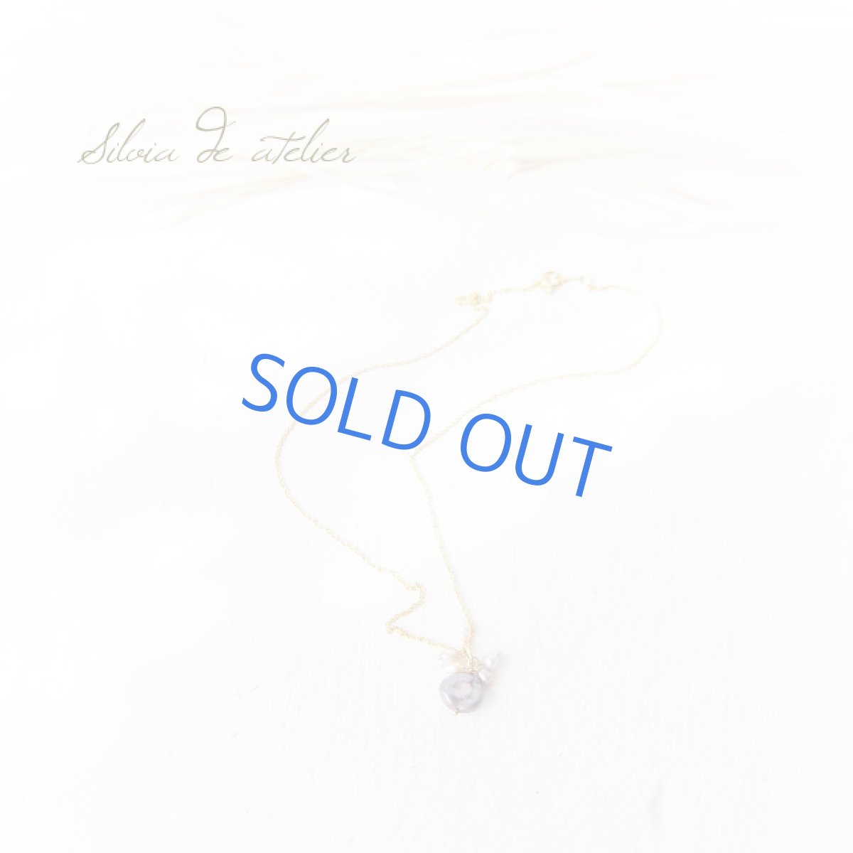 画像3: チャーム式パープルバロックパール 14kgfネックレス (3)