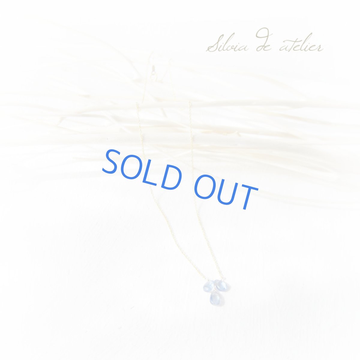 画像2: カイヤナイトペアシェイプ 14kgfネックレス (2)