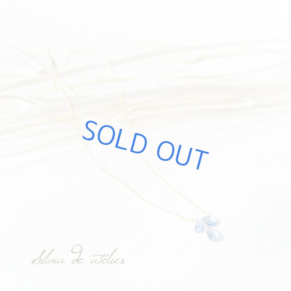 画像4: カイヤナイトペアシェイプ 14kgfネックレス (4)