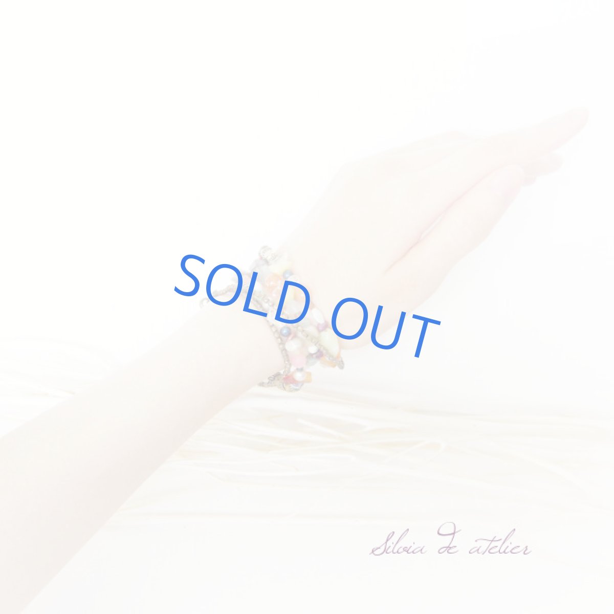 画像5: 天然石ミックス アンティークゴールドロングネックレス (5)