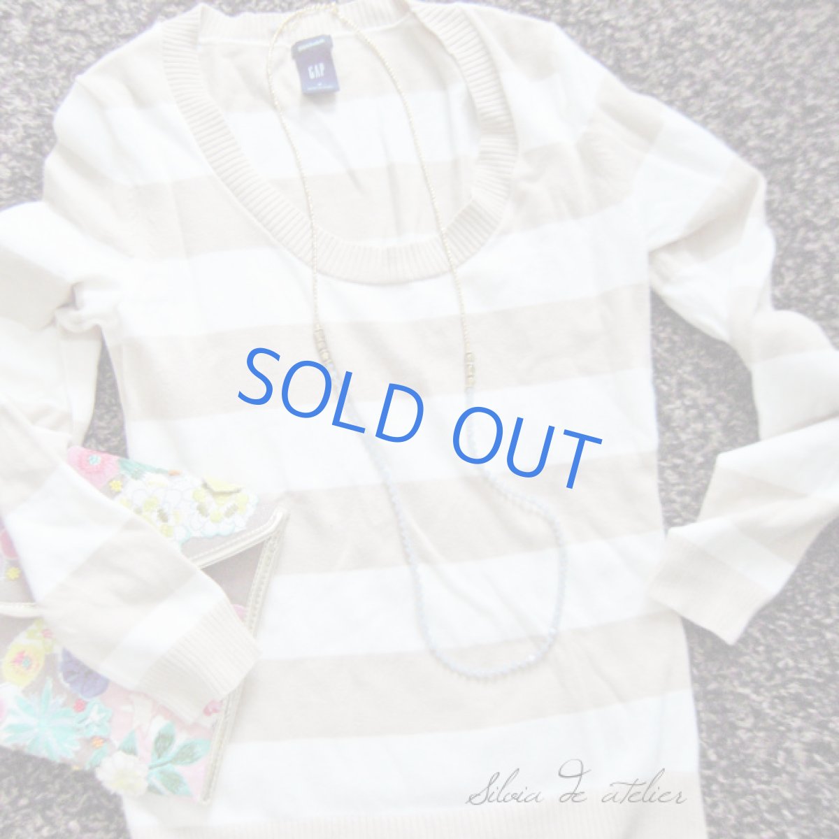 画像5: エンジェライトダイスカット　マットゴールドロングネックレス (5)