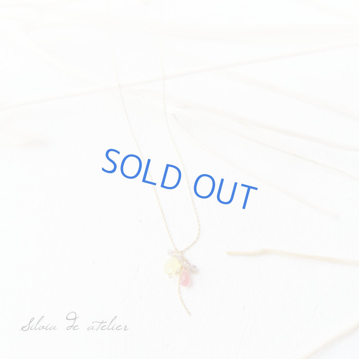 画像3: インカローズ×イエローオパールタンブルカット　14kgfネックレス (3)