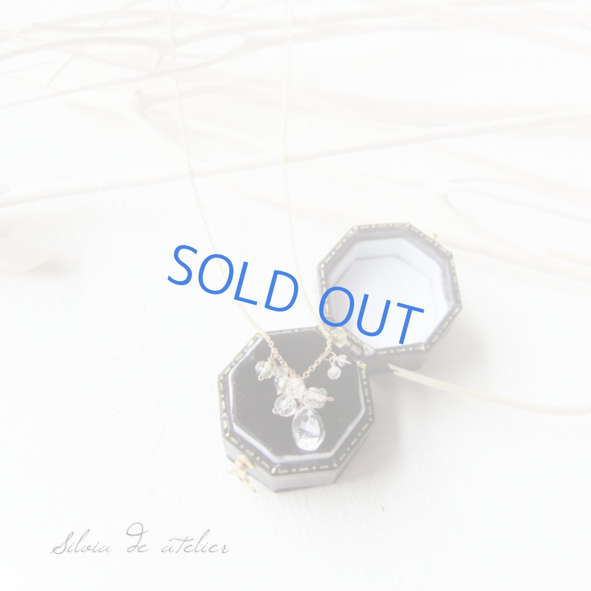 画像3: クリスタルジェム×イエローアクアマリン　14kgfネックレス (3)