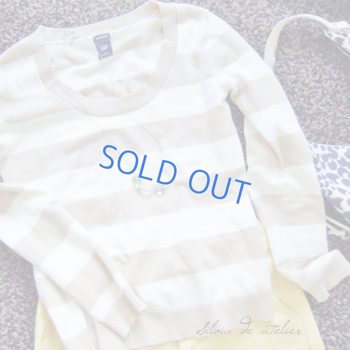 画像4: クリスタルフローライトタンブル　シルバーストリングスチェーンロングネックレス (4)