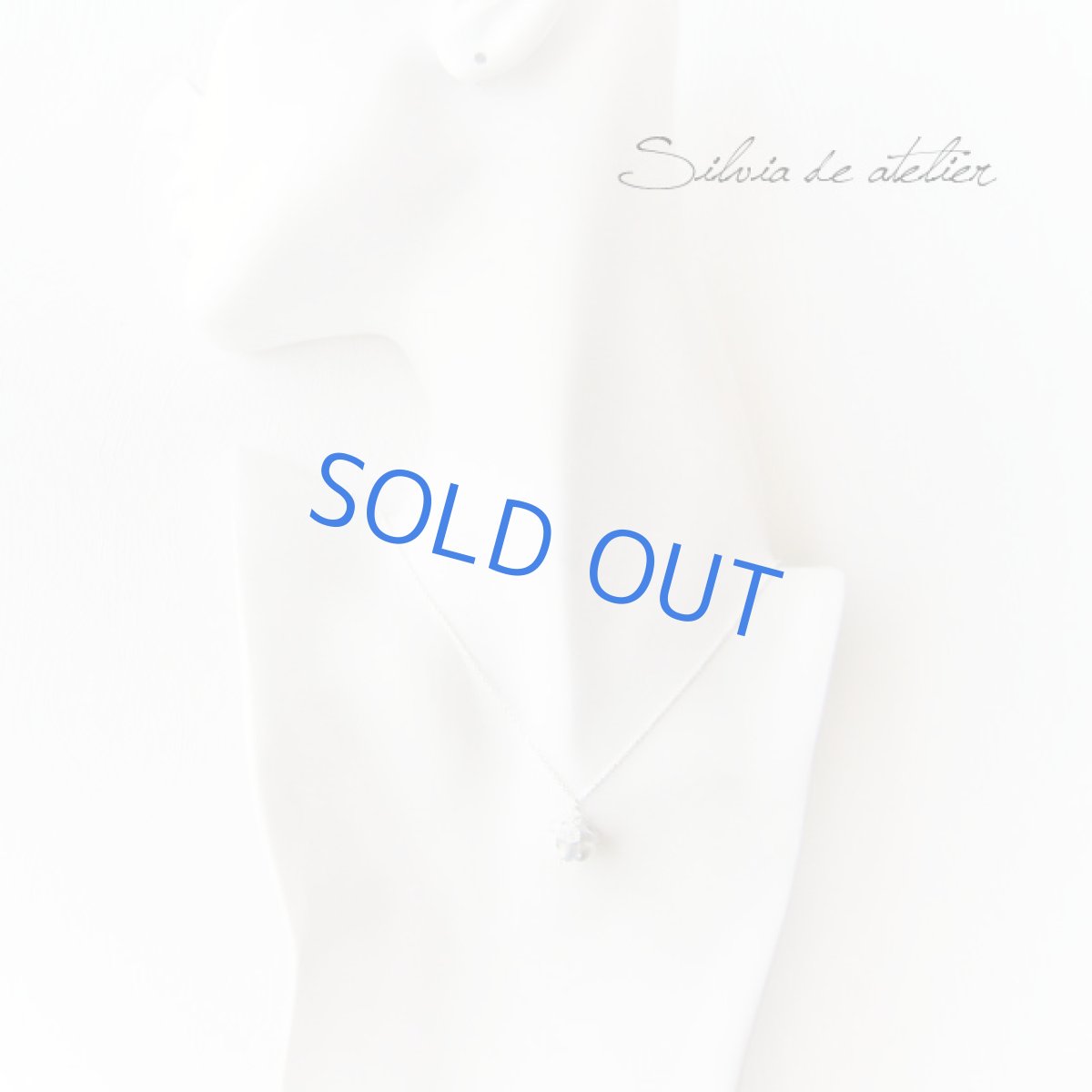 画像3: ラブラドライトタンブル　silver925ネックレス(バードチャーム付) (3)