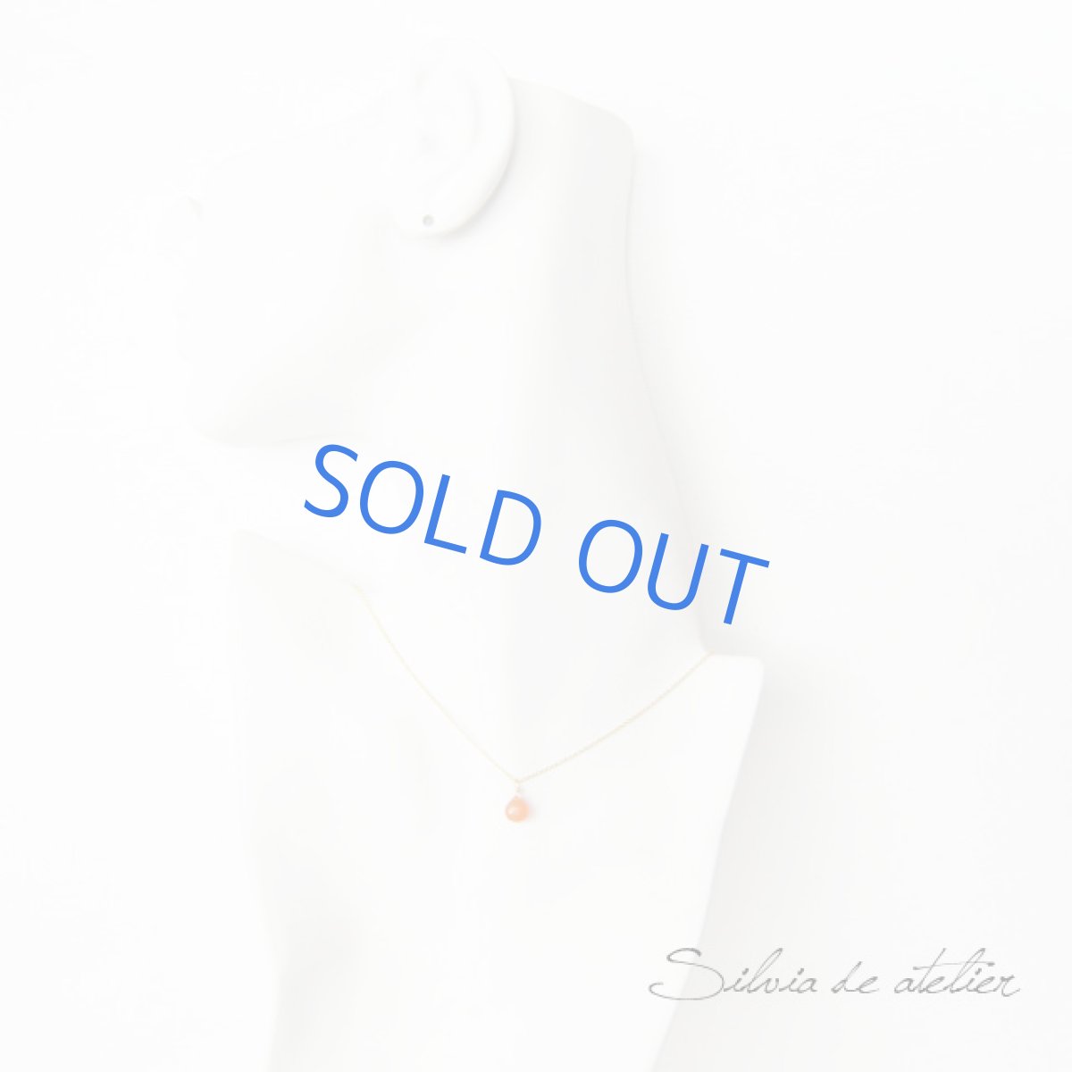 画像4: カーネリアン マロンドロップ 一粒 14kgfネックレス (4)