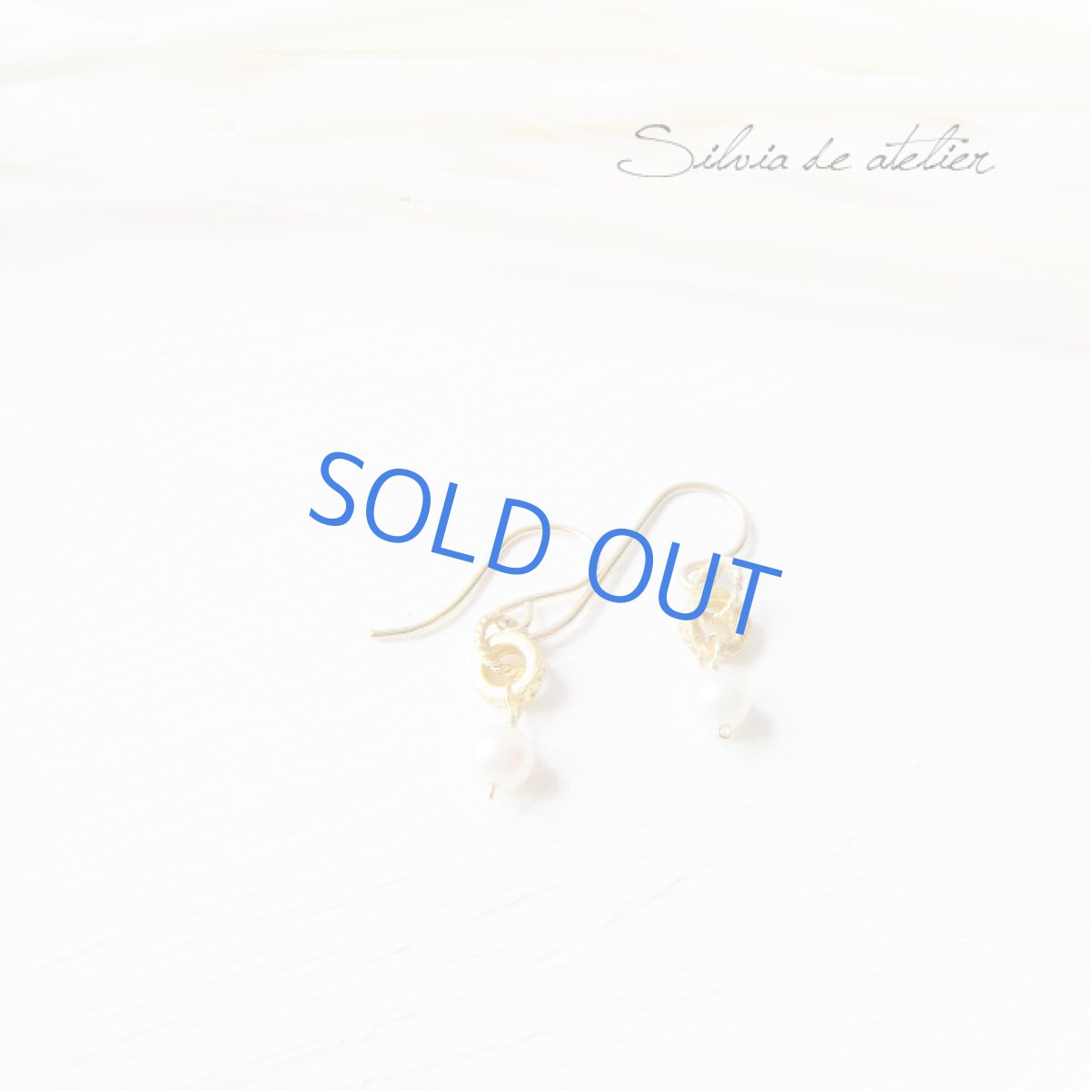 画像3: プチ淡水パール ダブルリング 14kgfピアス (3)