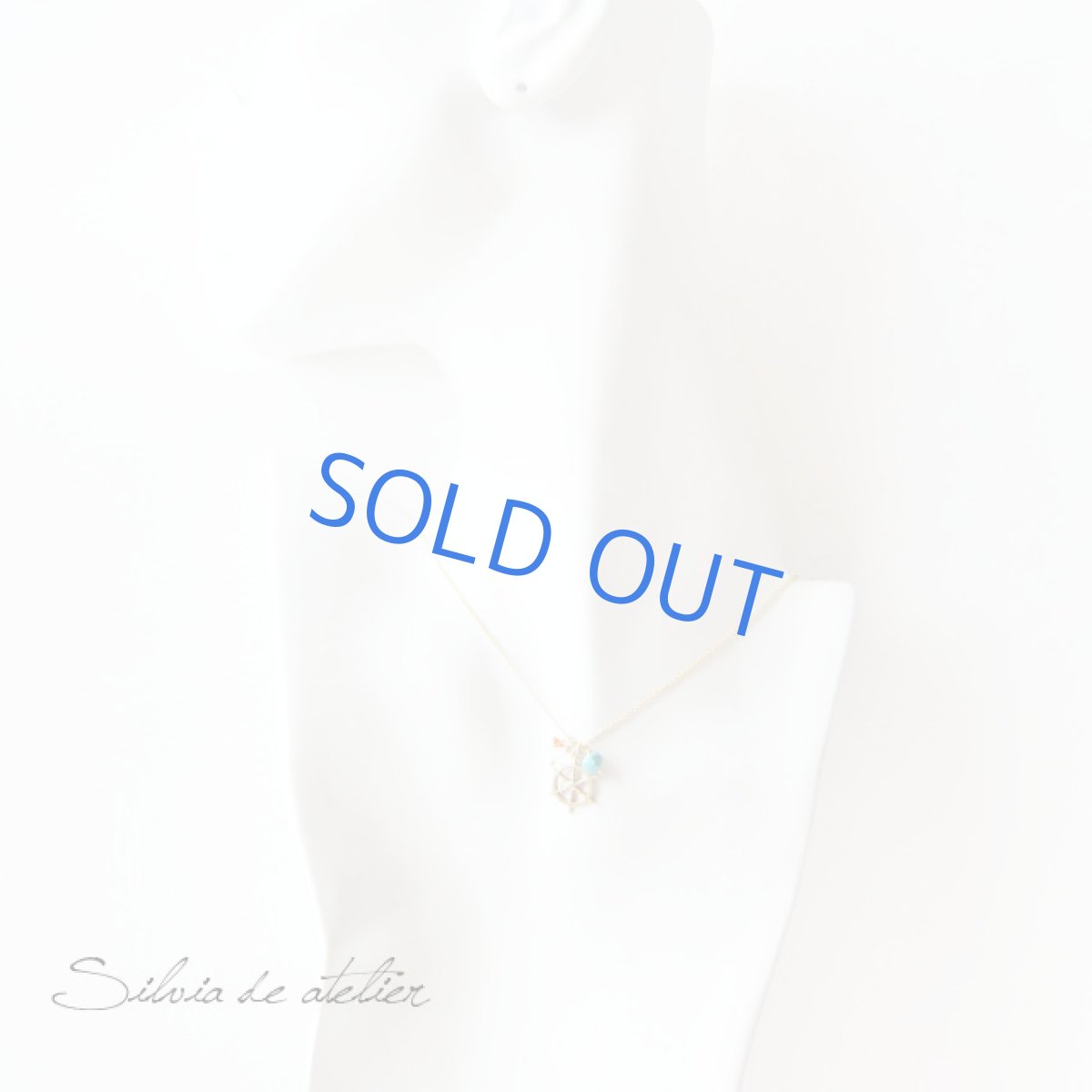 画像3: 真鍮製マリンチャーム　コーラルターコイズ　14kgfネックレス (3)