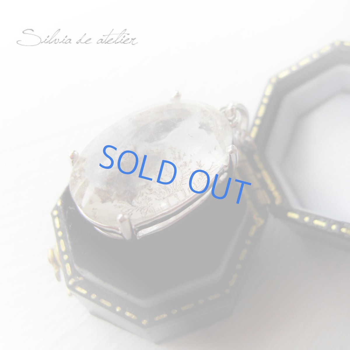 画像3: 【shida no ha】AAAデンドリティッククォーツ　シルバーネックレス (3)