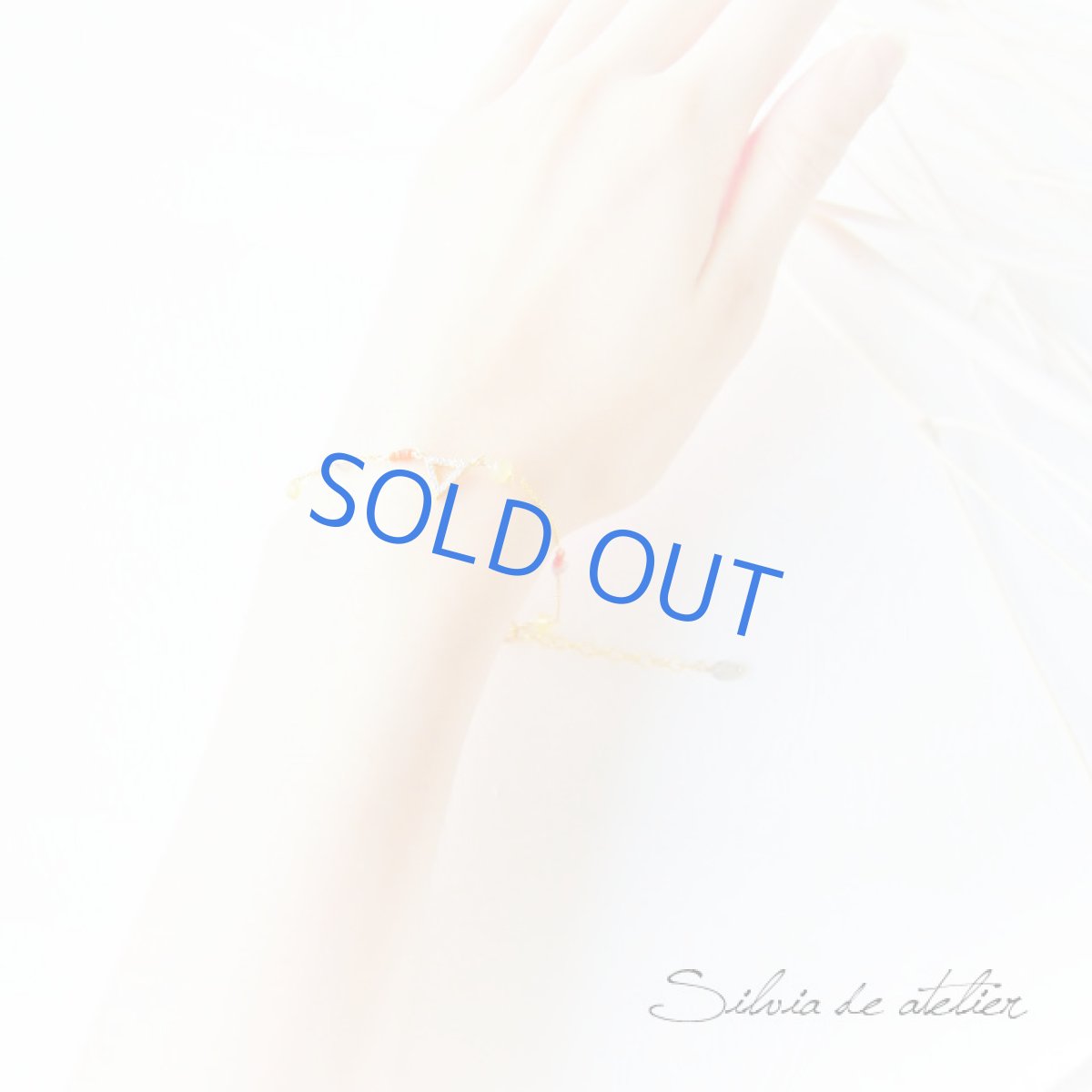 画像5: トライアングル　イエローオパール　レッドコーラル　14kgfブレスレット・アンクレット (5)