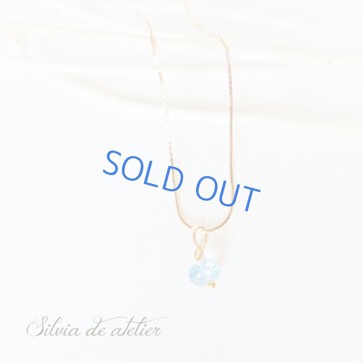 画像2: ブルートパーズ　ロンデル　チャーム (2)