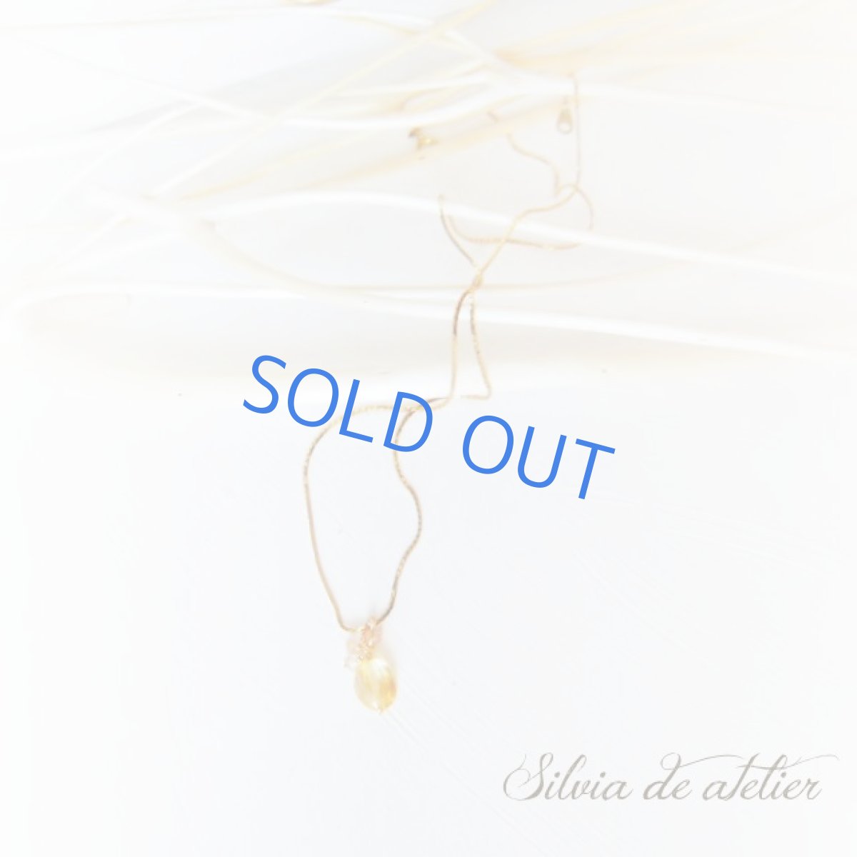 画像2: シトリン　オレンジ天然ジルコン　チャーム (2)