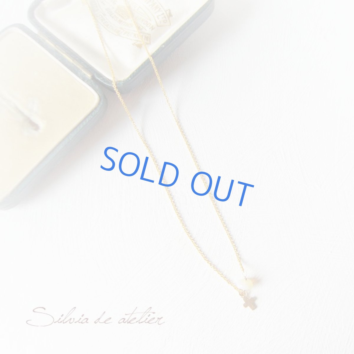 画像2: ３WAYホワイトパール　＆オパール　ロング14kgfネックレス (2)