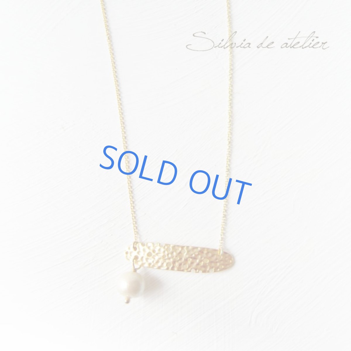 画像3: コットンパール　穴あきチャーム　14ｋｇｆネックレス (3)