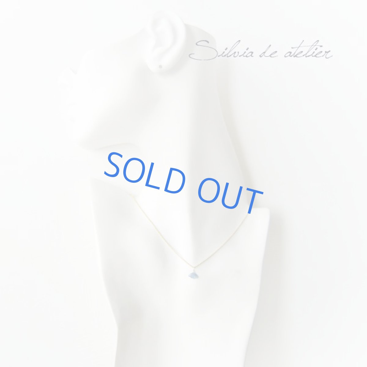 画像3: ラッキーチャーム　ドルフィンキックカービング　ブルーサファイヤ　14ｋｇｆネックレス　 (3)