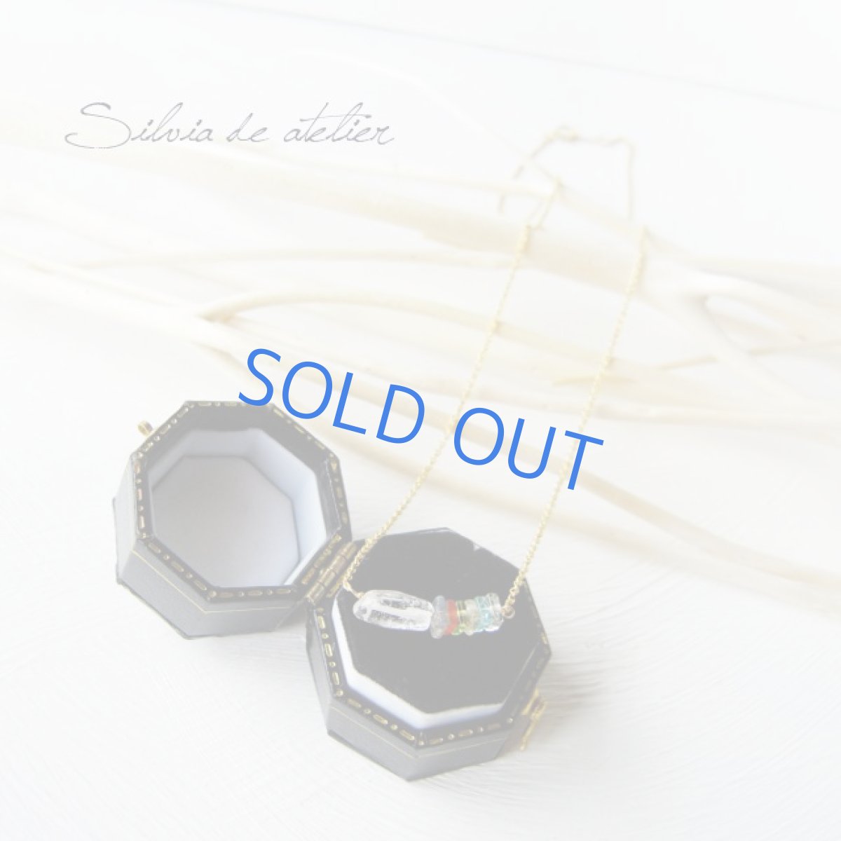 画像2: 7色カラーストーン　14ｋｇｆネックレス　 (2)