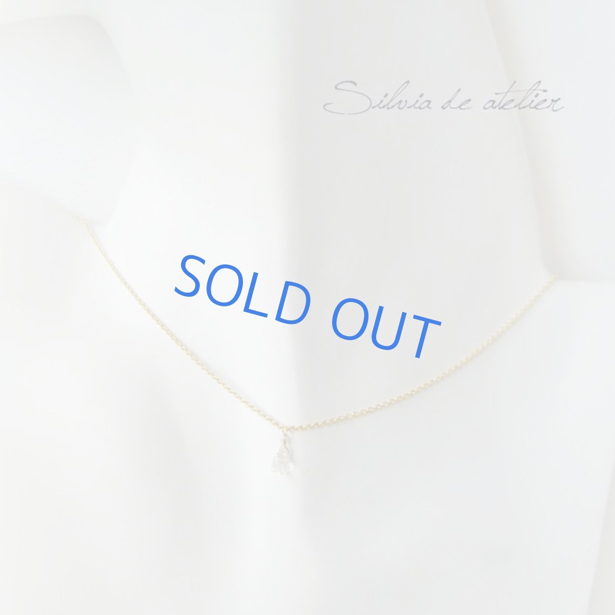 画像2: AAAロイヤルブルームーンストーン　カットドロップ　14ｋｇｆネックレス　 (2)