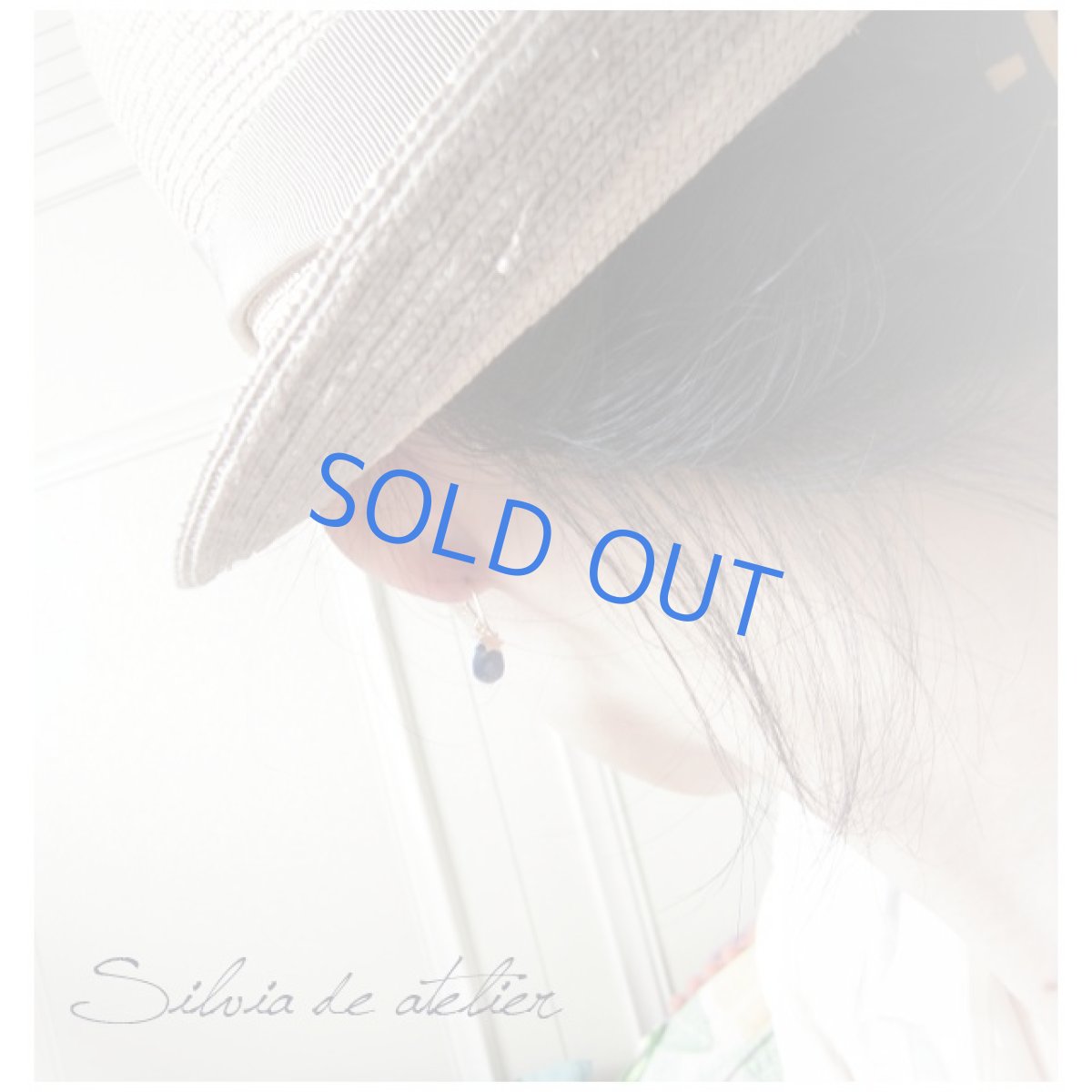 画像5: アシンメトリー　星のチャーム　ラピスラズリ　14ｋｇｆピアス (5)