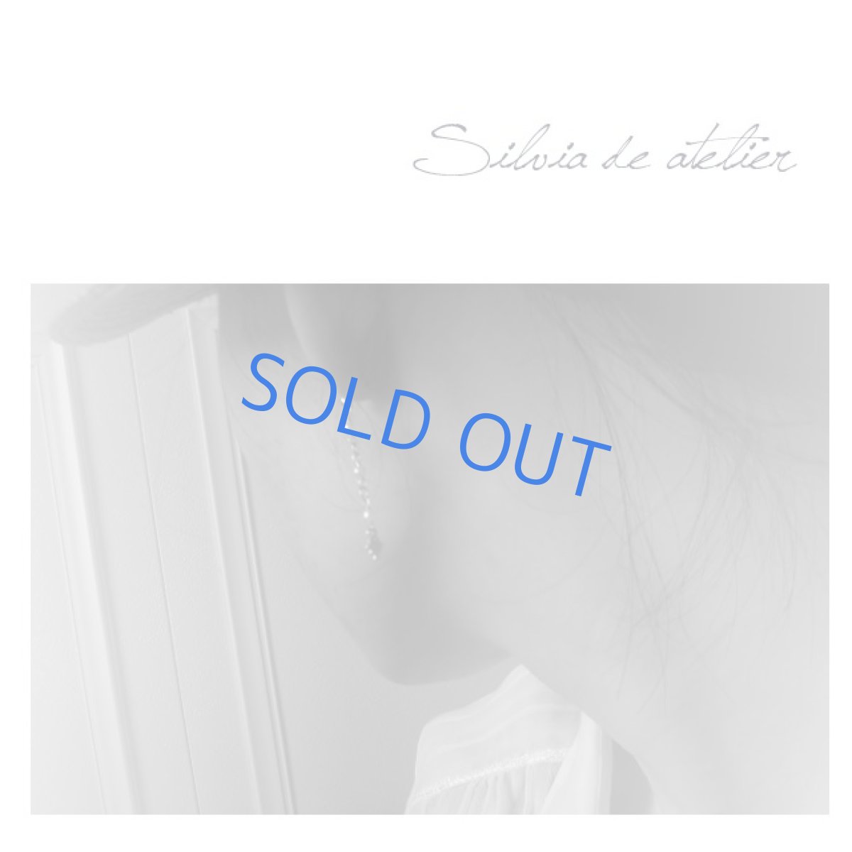 画像4: 淡水パール　葡萄チャーム　ライン14kgfピアス (4)