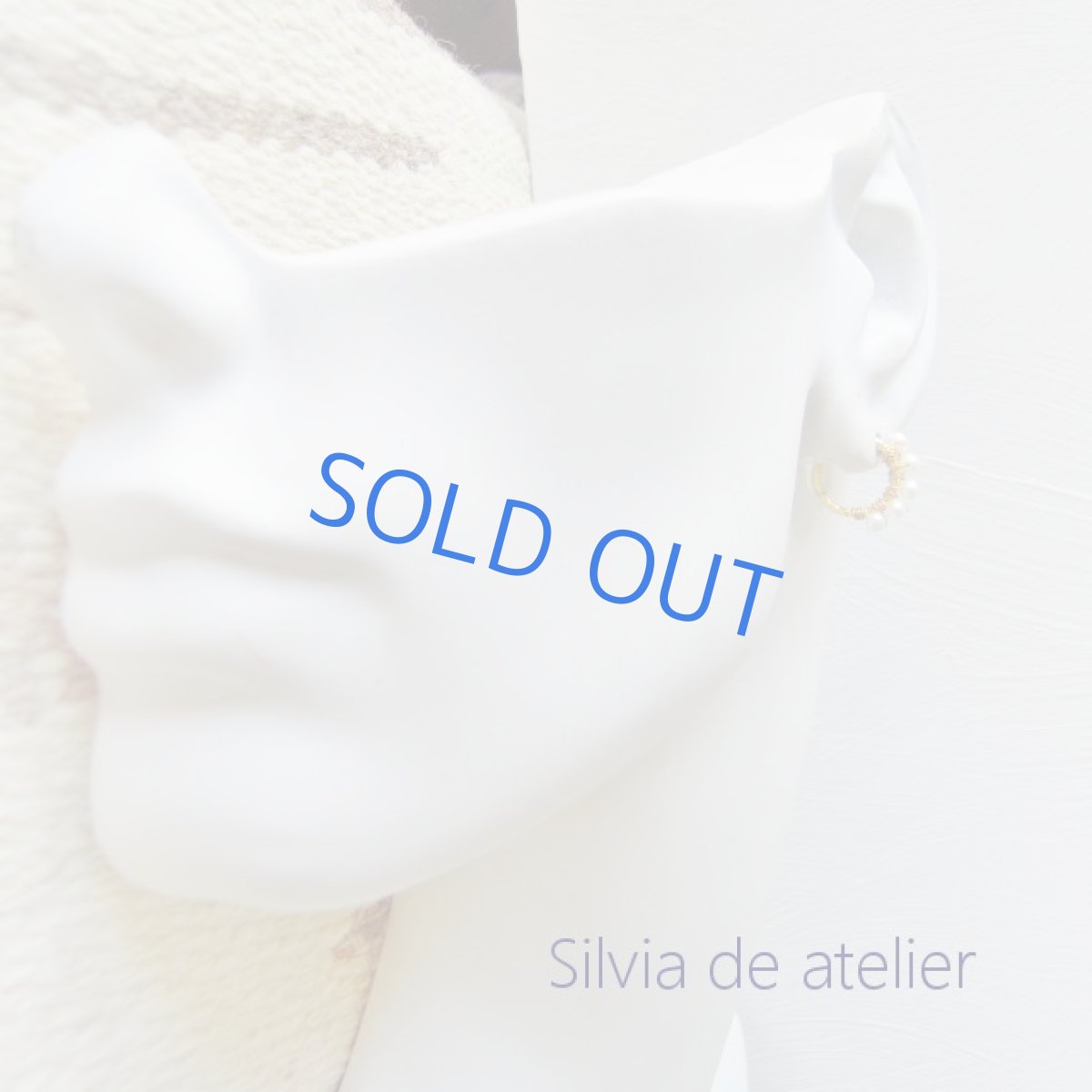 画像3: 淡水パールワイヤー イヤーカフ&イヤリング (3)